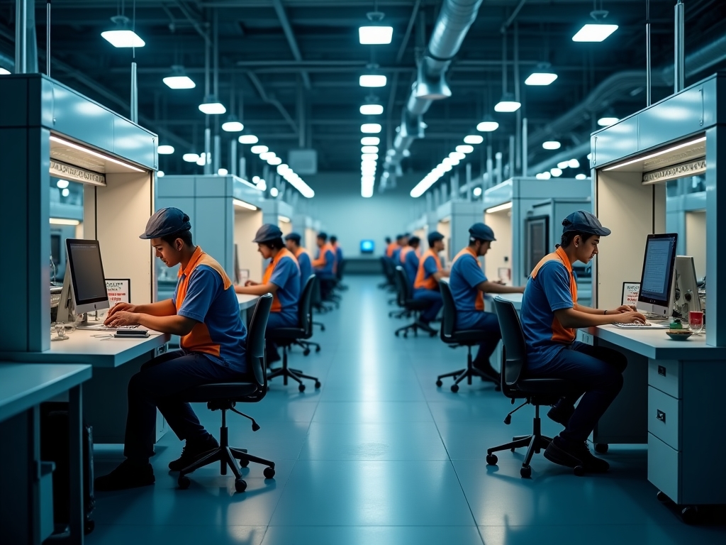 Заводской цех