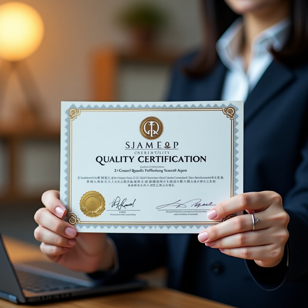 Сертификат качества